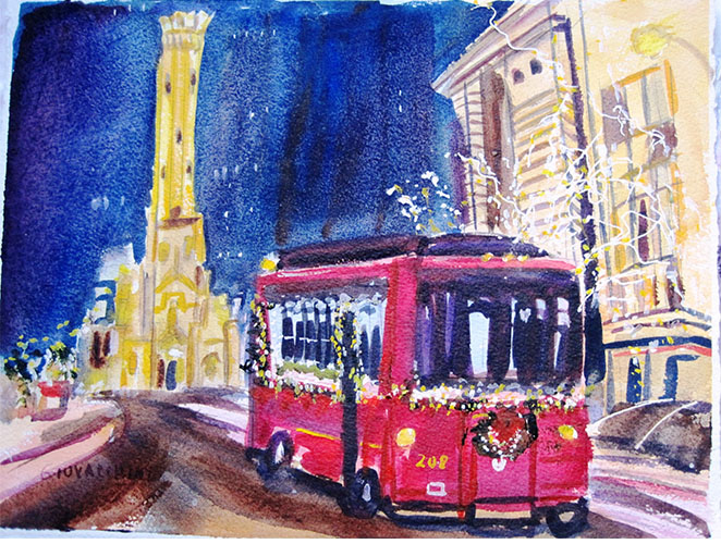 Trolley Ride Mag Mile