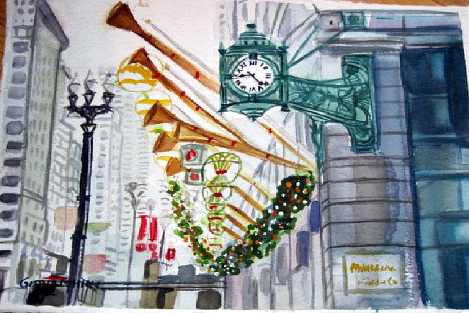 Marshall Field Holiday Time