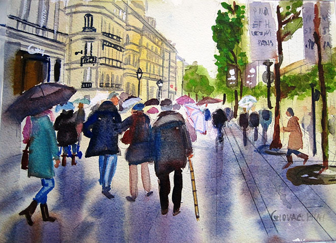 Paris Rain