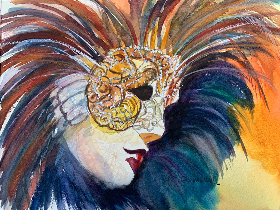 Venetian mask