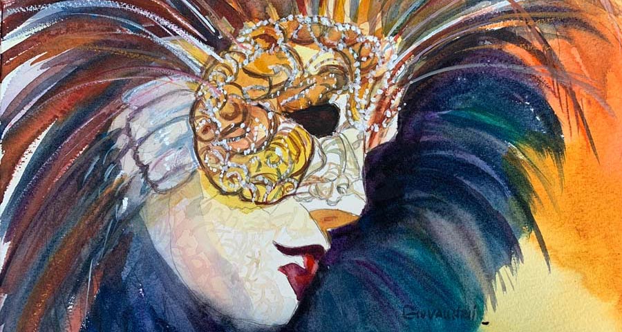 Venetian mask