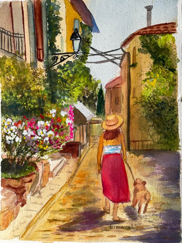 Tuscan stroll