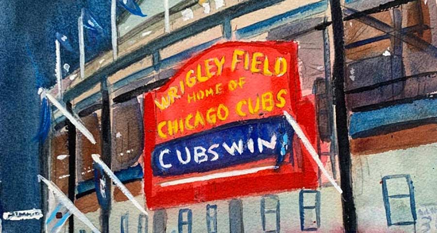 Cubs win at Wrigley